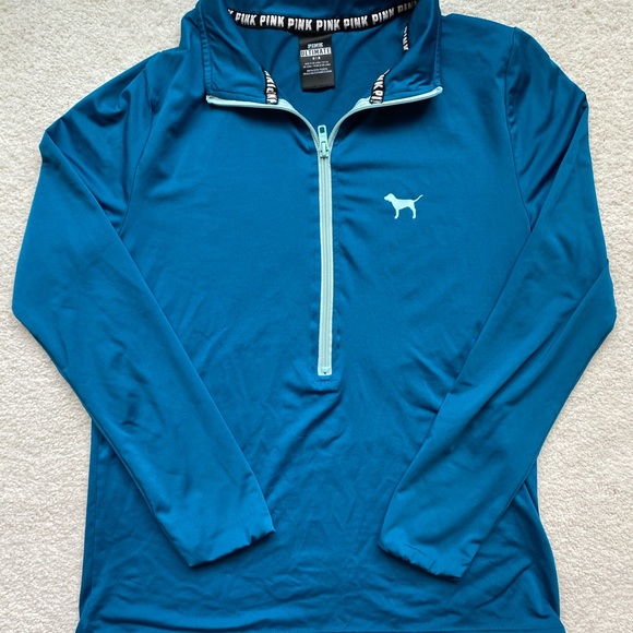 PINK Athletic Long Sleeve Zip Up - Picture 4 of 5